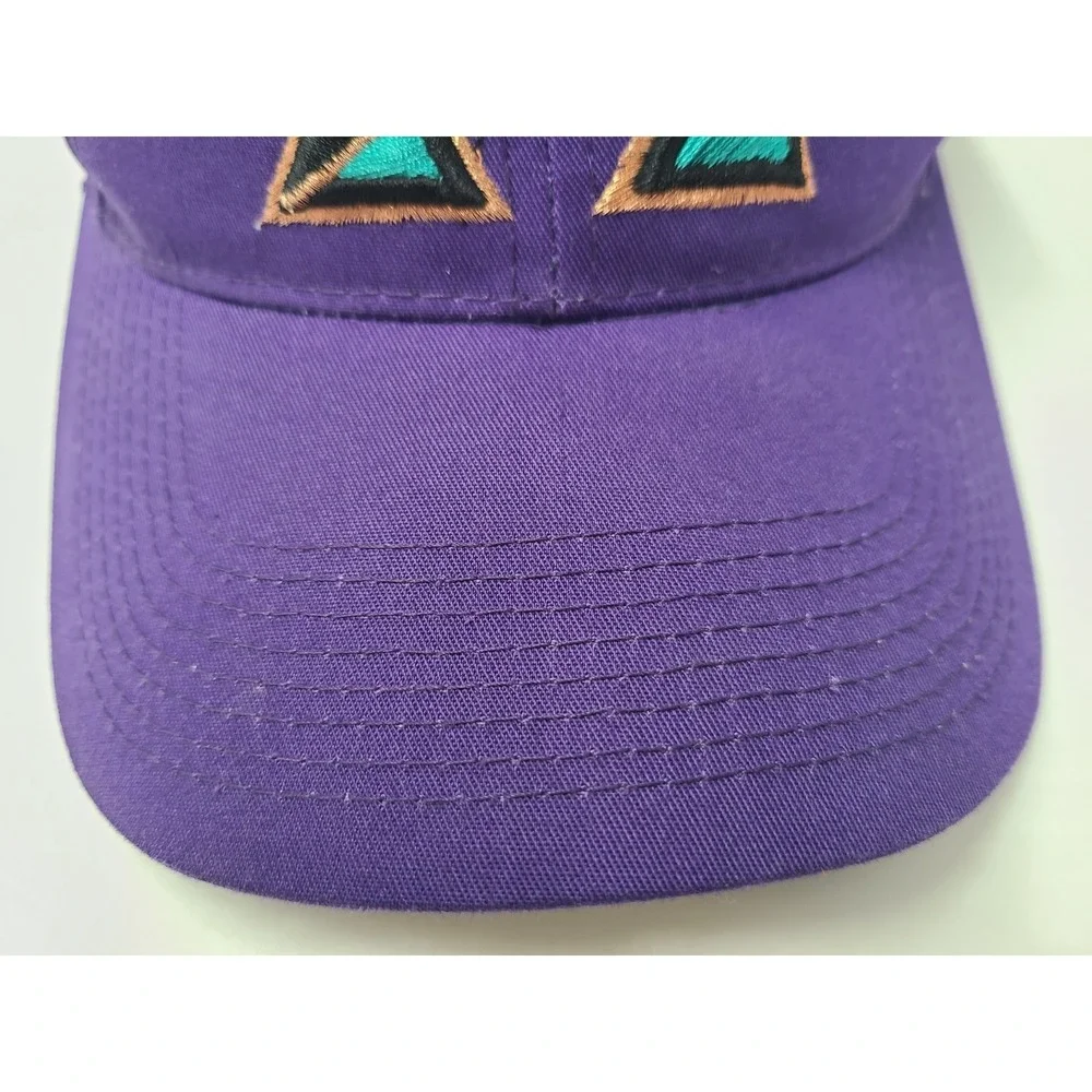 Vintage Arizona‎ Diamondbacks S-M Outdoor Cap Snapback Hat Men Women MLB Purple